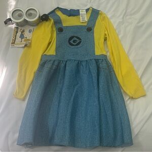 Kids Minion Costume - Yellow and Blue